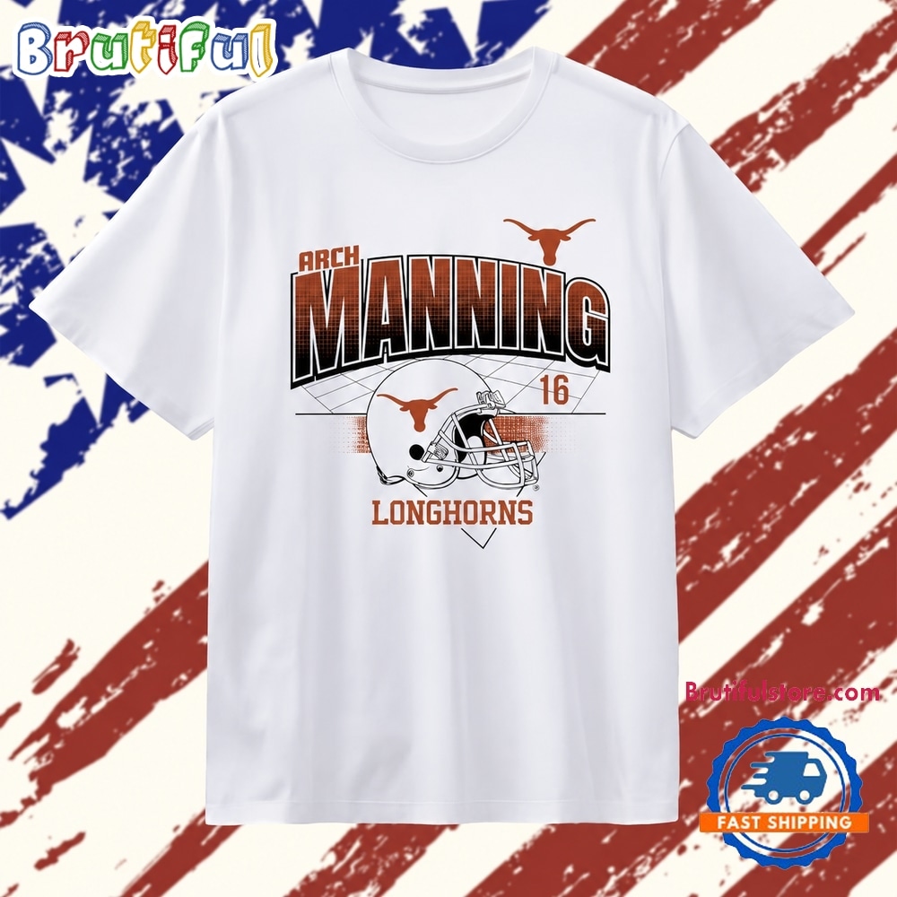 Arch Manning 16 Texas Longhorns Football Helmet T Shirt