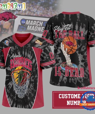 Arkansas Razorbacks 2026 Ncaa March Madness Basketball Jersey Shirt