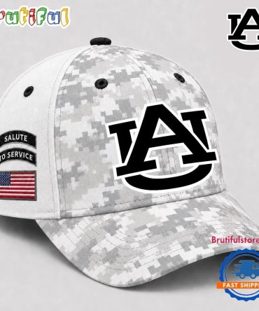 Auburn Tigers 2026 Ncaa Veterans Salute To Service Camo Classic Cap