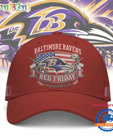 Baltimore Ravens 2026 Nfl Red Friday Classic Cap
