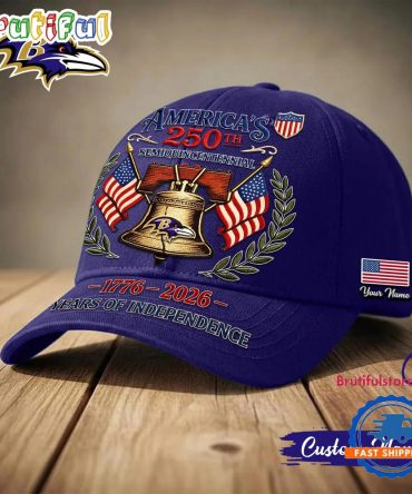 Baltimore Ravens Nfl 1776-2026 Years Of Independence Classic Cap