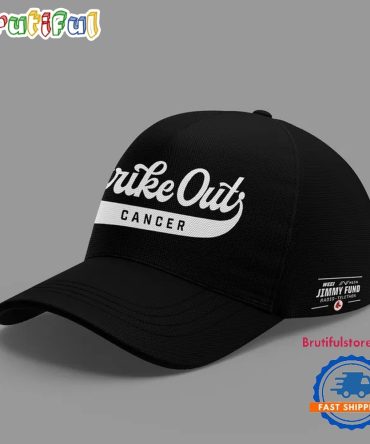 Boston Red Sox Strike Out Cancer 2026 Black Baseball Cap