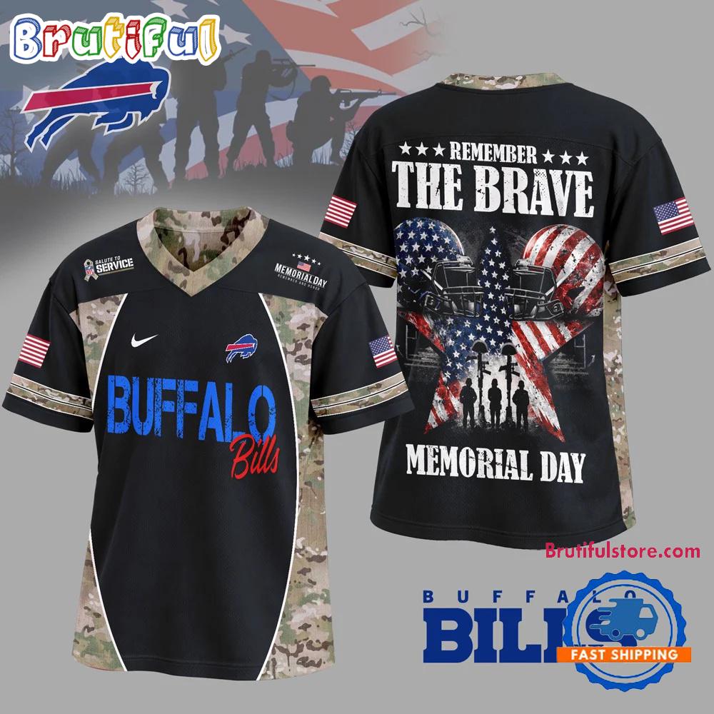 Buffalo Bills 2026 Nfl Memorial Day Football Jersey