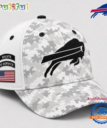 Buffalo Bills 2026 Nfl Salute To Service Digital Camo Baseball Cap