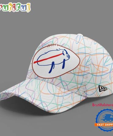 Buffalo Bills Cap Sesigned By Patients At Buffalo’S Oishei Children’S Hospital