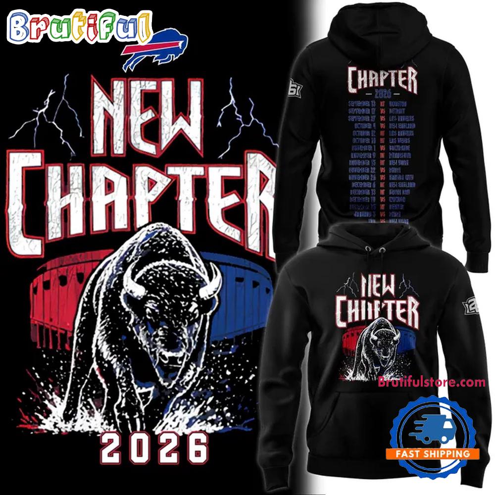 Buffalo Bills New Chapter 2026 Hoodie