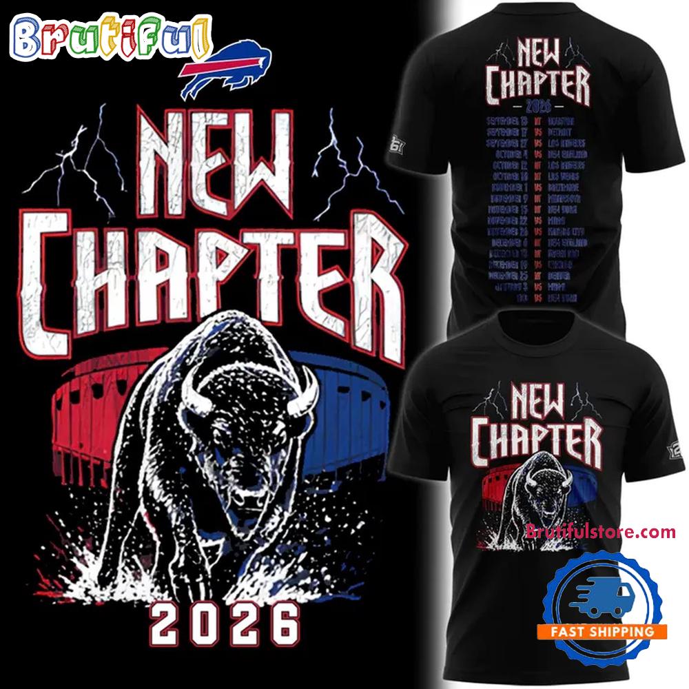 Buffalo Bills New Chapter 2026 T Shirt