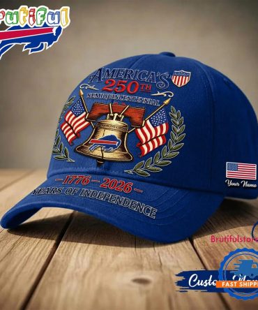 Buffalo Bills Nfl 1776-2026 Years Of Independence Classic Cap