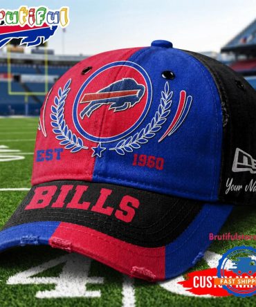 Buffalo Bills Nfl Split Color New Era Classic Cap
