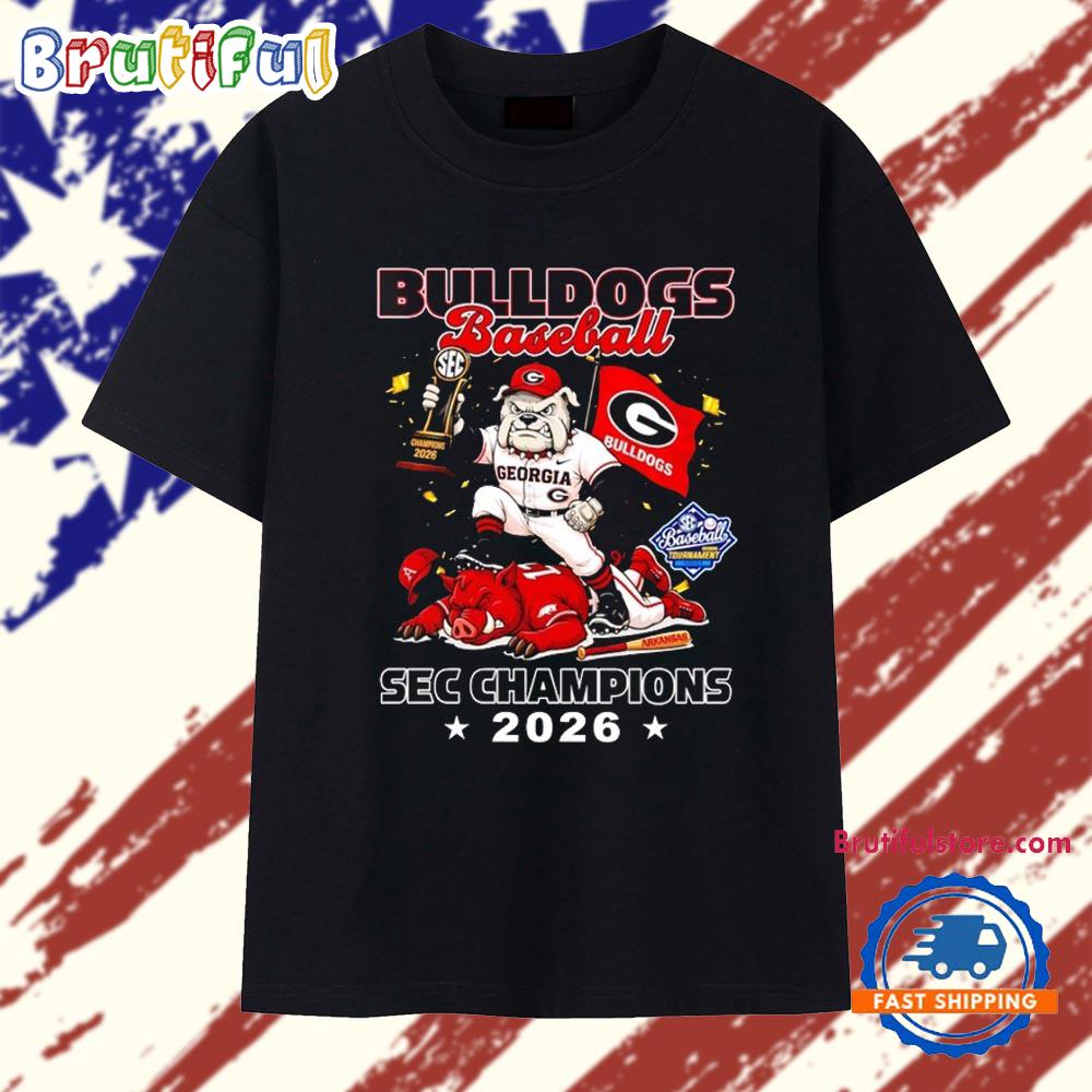 Bulldogs Baseball Sec Champions 2026 T Shirt