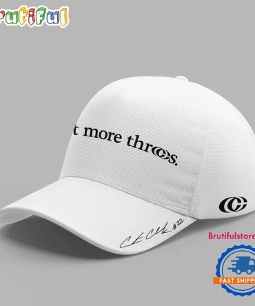 Caitlin Clark Shoot More Threes Logo And Signatures 2026 Limited Edition White Cap