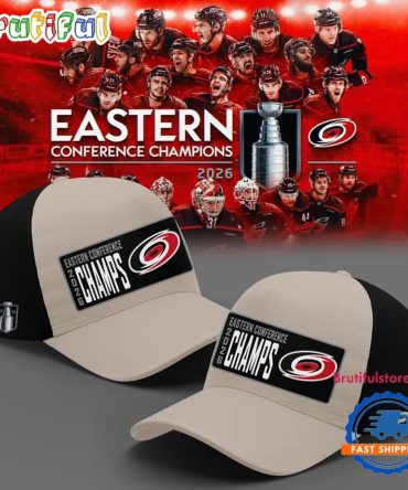 Carolina Hurricanes 2026 Nhl Eastern Conference Champions Cap