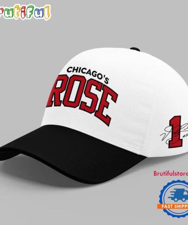 Chicago Bulls Collaborate With Legend Derrick Rose Signature Classic Cap