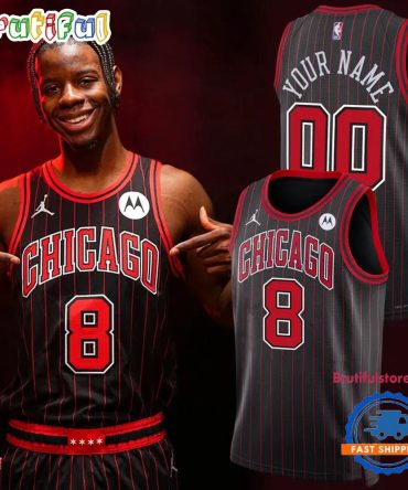 Chicago Bulls Jordan Brand Black Swingman 2026 Basketball Jersey