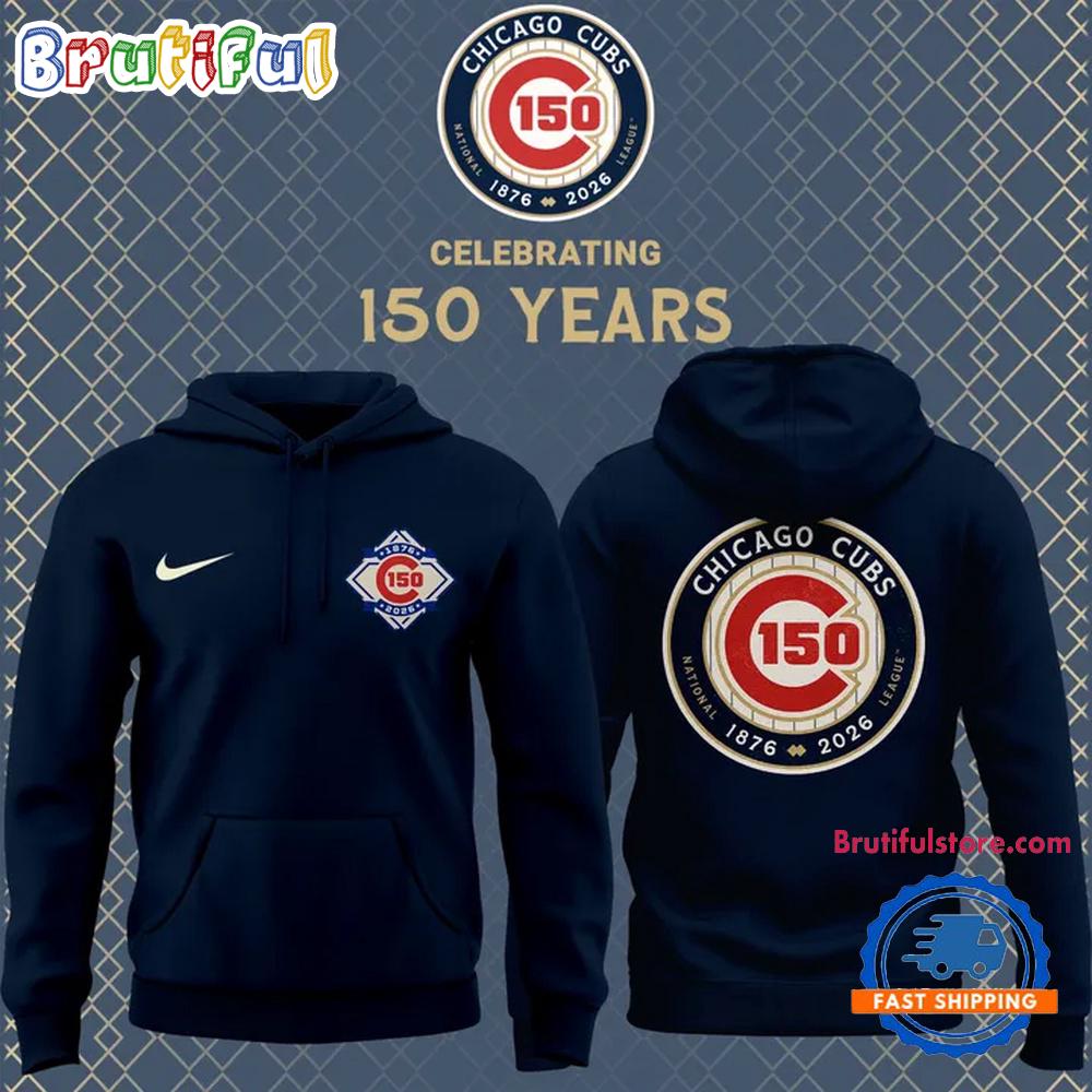 Chicago Cubs 150Th Anniversary Limited Edition Hoodie