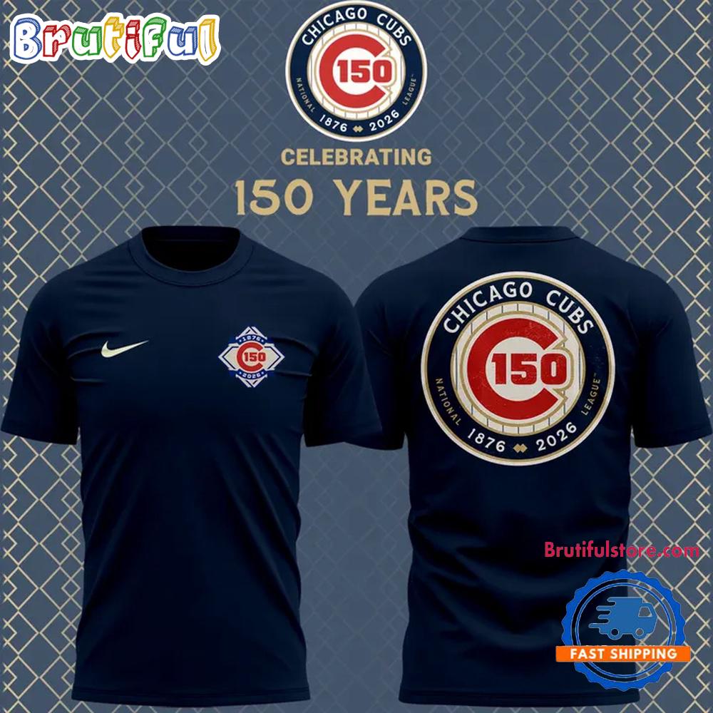 Chicago Cubs 150Th Anniversary Limited Edition T Shirt