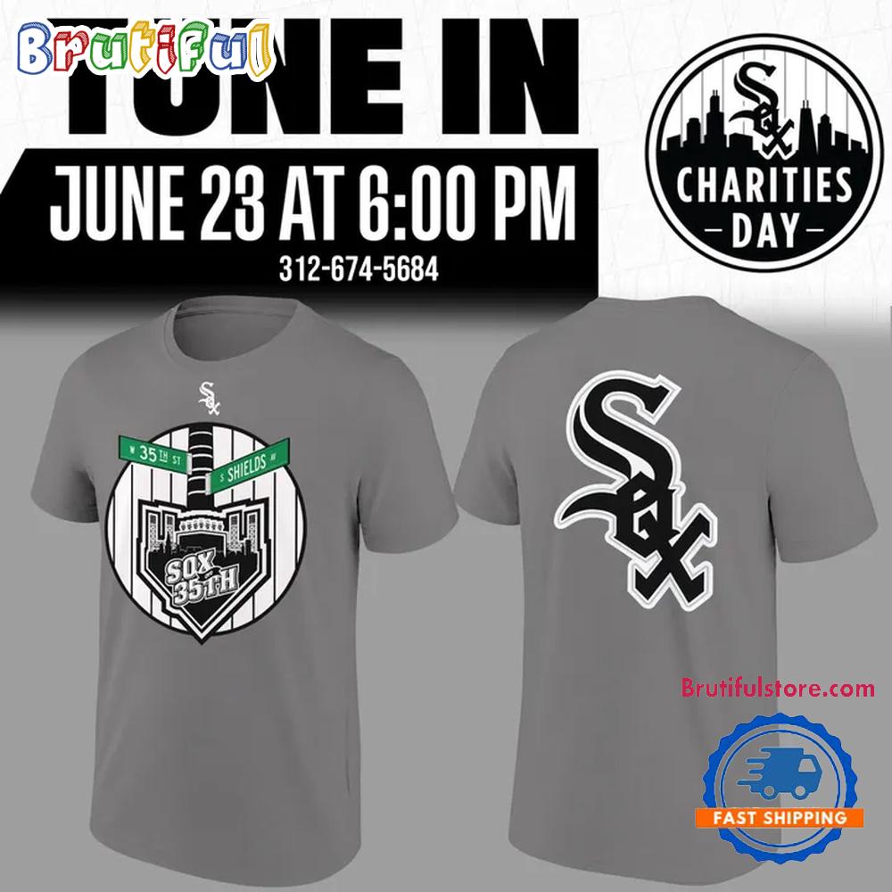 Chicago White Sox Charities Day Sox On 35Th 2026 T Shirt