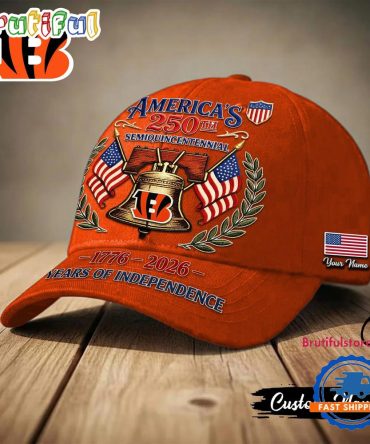 Cincinnati Bengals Nfl 1776-2026 Years Of Independence Classic Cap