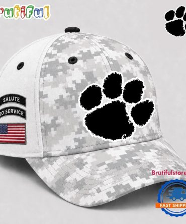 Clemson Tigers 2026 Ncaa Veterans Salute To Service Camo Classic Cap