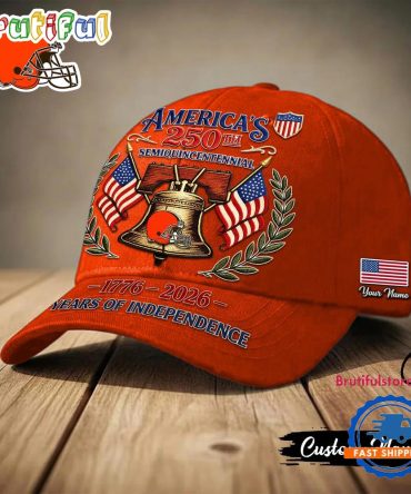 Cleveland Browns Nfl 1776-2026 Years Of Independence Classic Cap