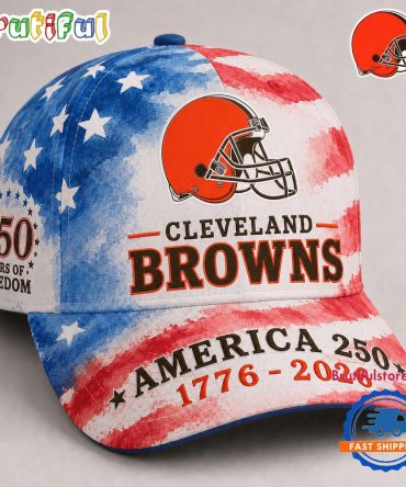 Cleveland Browns Nfl America 250 Years Of Freedom Classic Cap