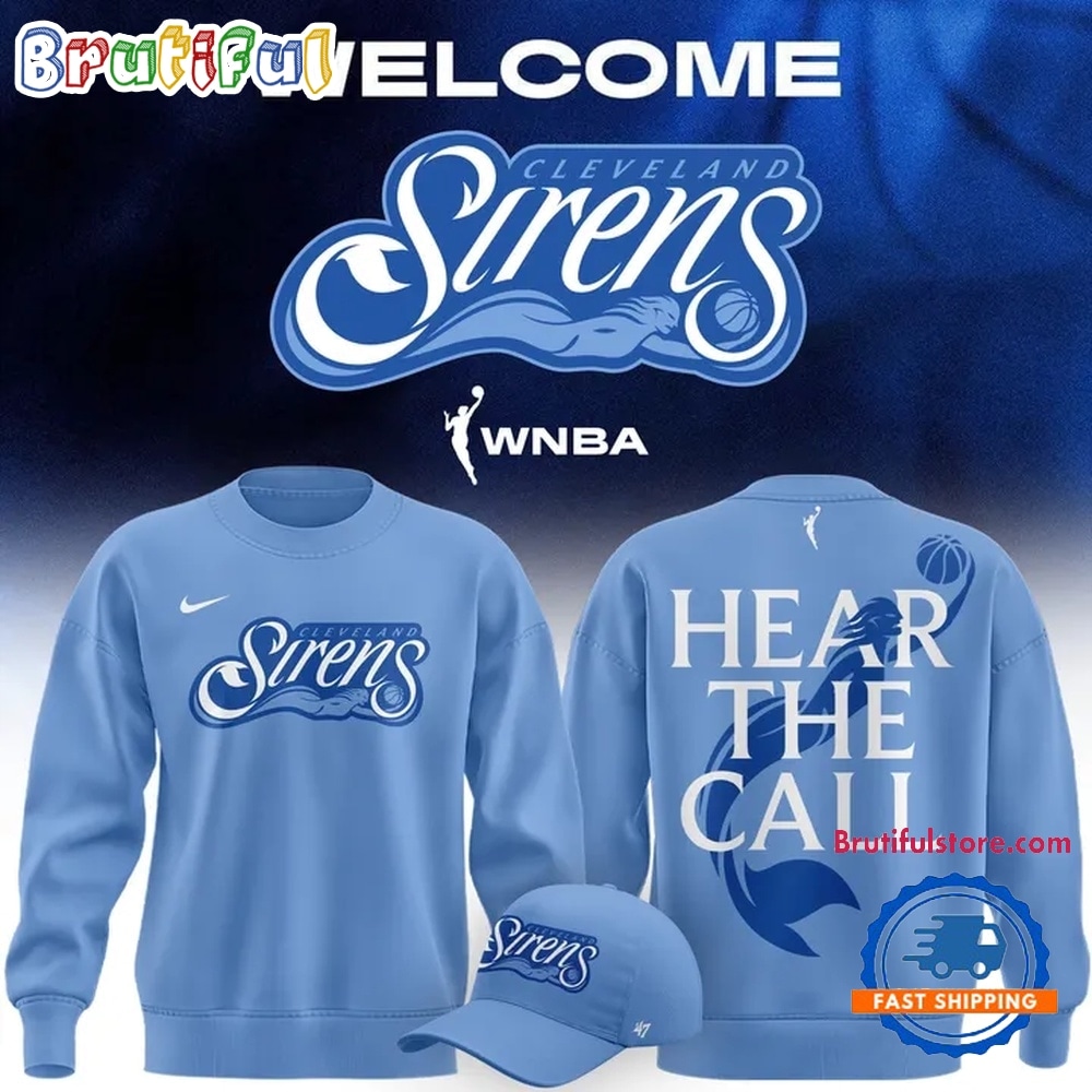 Cleveland Sirens 2028 Wnba Hear The Call Sweatshirt
