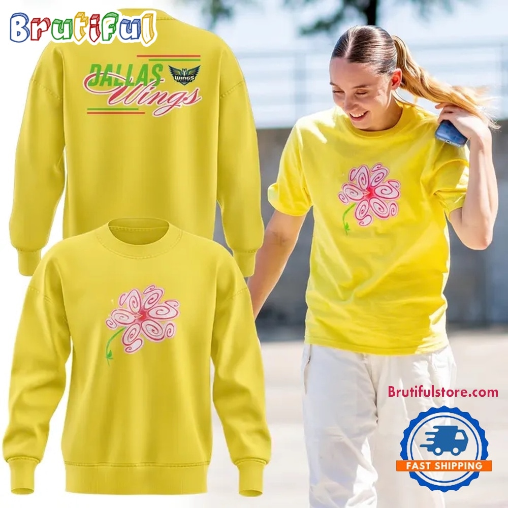Dallas Wings S Flower 2026 Limited Edition Sweatshirt