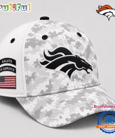 Denver Broncos 2026 Nfl Salute To Service Digital Camo Baseball Cap