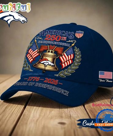 Denver Broncos Nfl 1776-2026 Years Of Independence Classic Cap