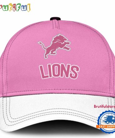 Detroit Lions 2026 X Breast Health Awareness Night Limited Edition Cap