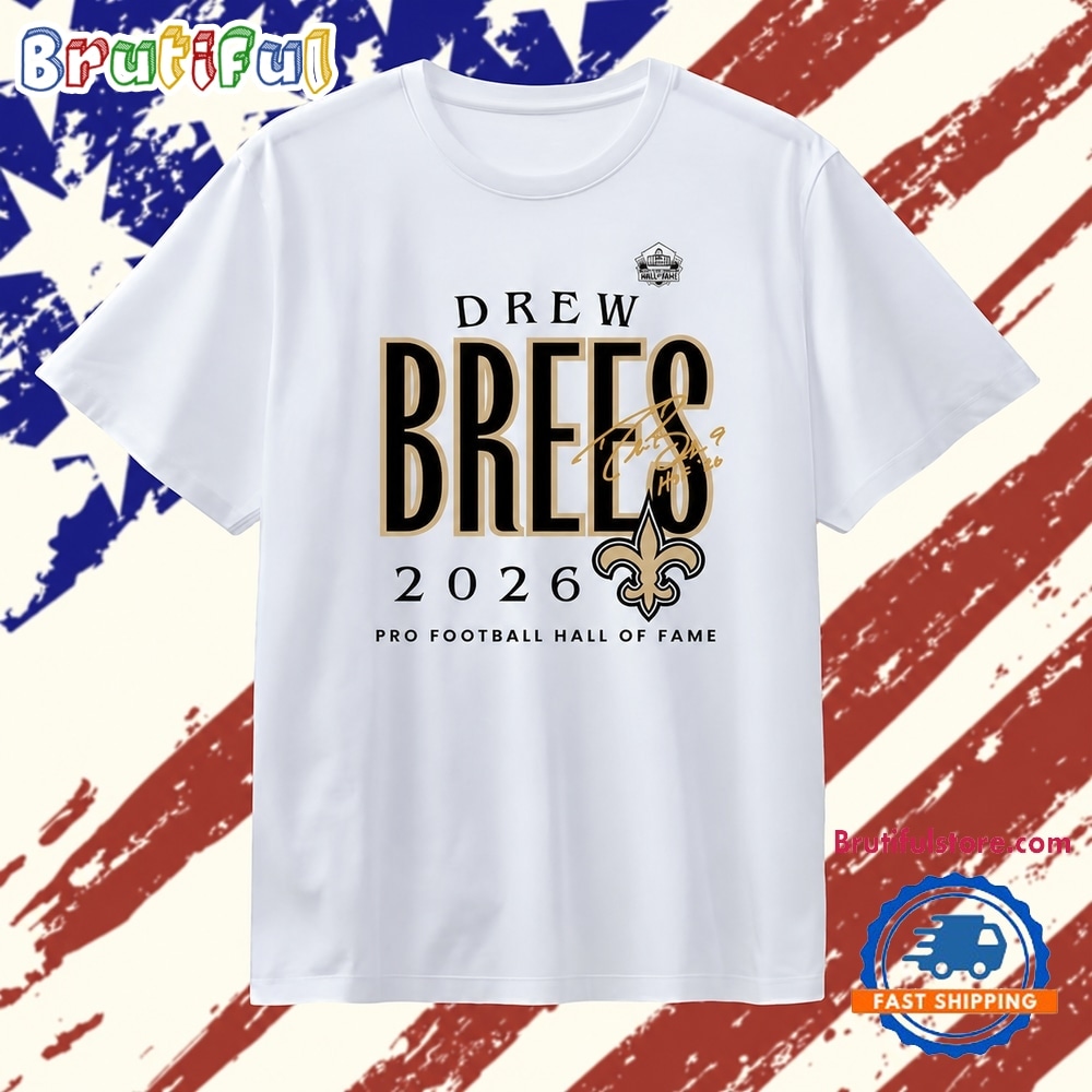 Drew Brees Saints Class Of 2026 T Shirt