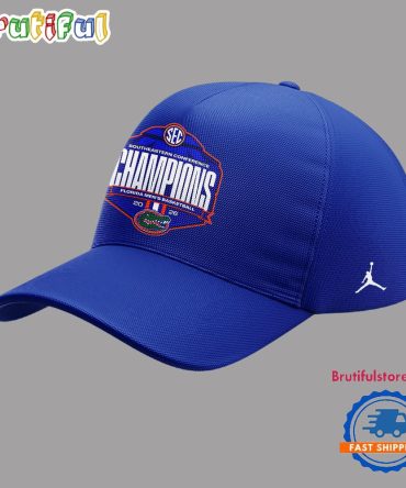 Florida Gators 2026 Men’S Basketball Champions Limited Edition Blue Cap