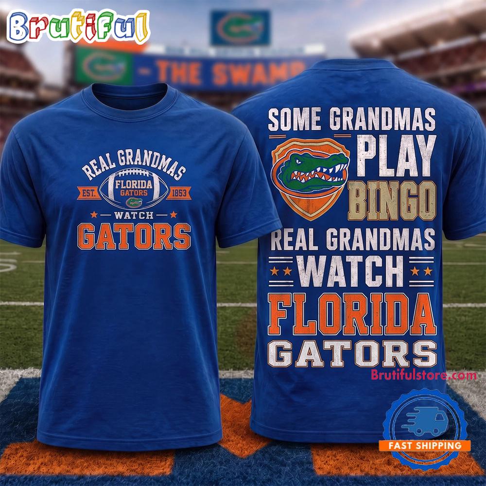 Florida Gators Ncaa Real Grandma Team Unisex 3D Shirt