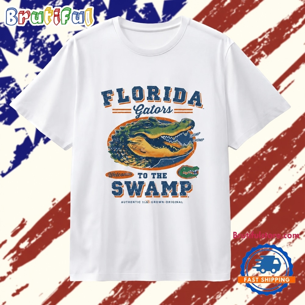 Florida Gators Welcome To The Swamp Chomp T Shirt