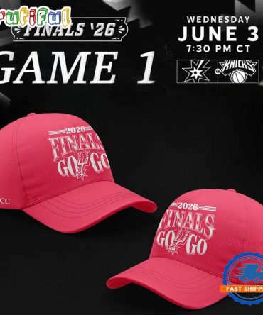 Game 1 Nba Final San Antonio Spurs Go Spurs Go 2026 Pink Cap