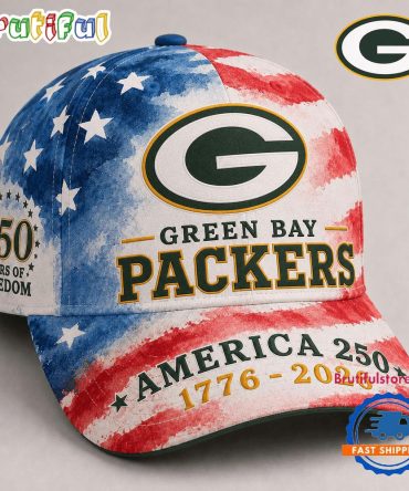 Green Bay Packers Nfl America 250 Years Of Freedom Classic Cap