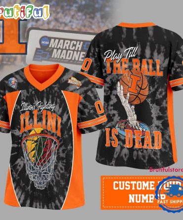 Illinois Fighting Illini 2026 Ncaa March Madness Basketball Jersey Shirt