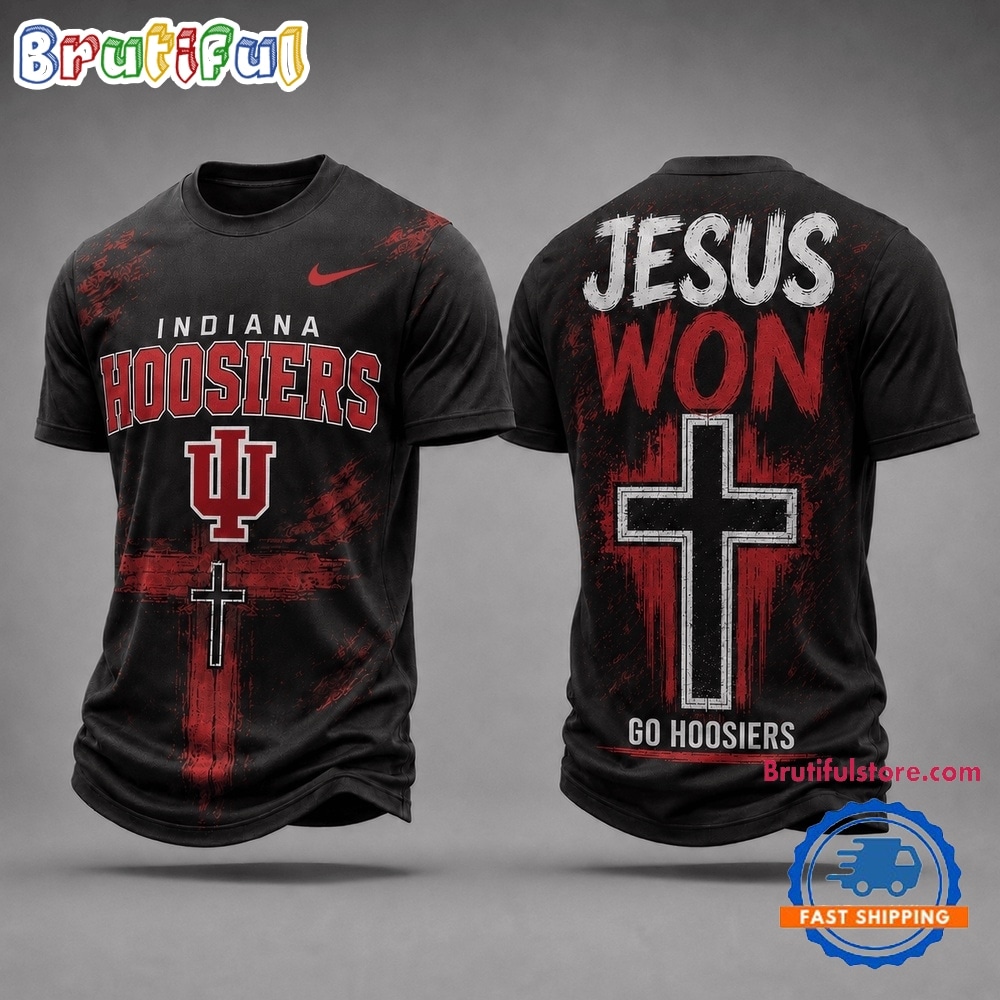 Indiana Hoosiers Ncaa Jesus Won 3d Shirt