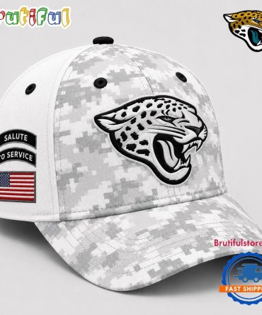 Jacksonville Jaguars 2026 Nfl Salute To Service Digital Camo Baseball Cap