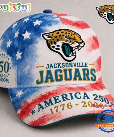 Jacksonville Jaguars Nfl America 250 Years Of Freedom Classic Cap
