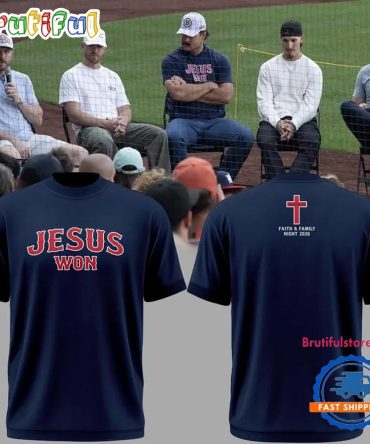 Jesus Won Faith & Family Night 2026 Boston Red Sox T Shirt