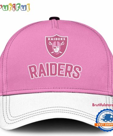 Las Vegas Raiders 2026 X Breast Health Awareness Night Limited Edition Cap