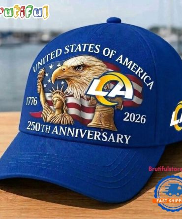 Los Angeles Rams 250Th Anniversary Of America Classic Cap