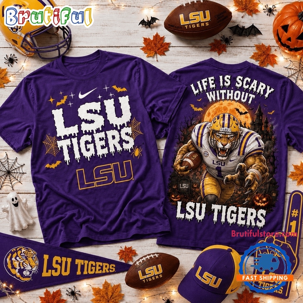 Lsu Tigers 2026 Ncaa Halloween 3d Shirt