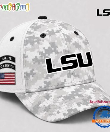 Lsu Tigers 2026 Ncaa Veterans Salute To Service Camo Classic Cap