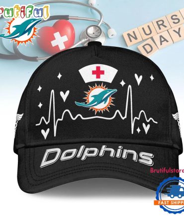 Miami Dolphins 2026 Nfl Nurse Vibes Classic Cap