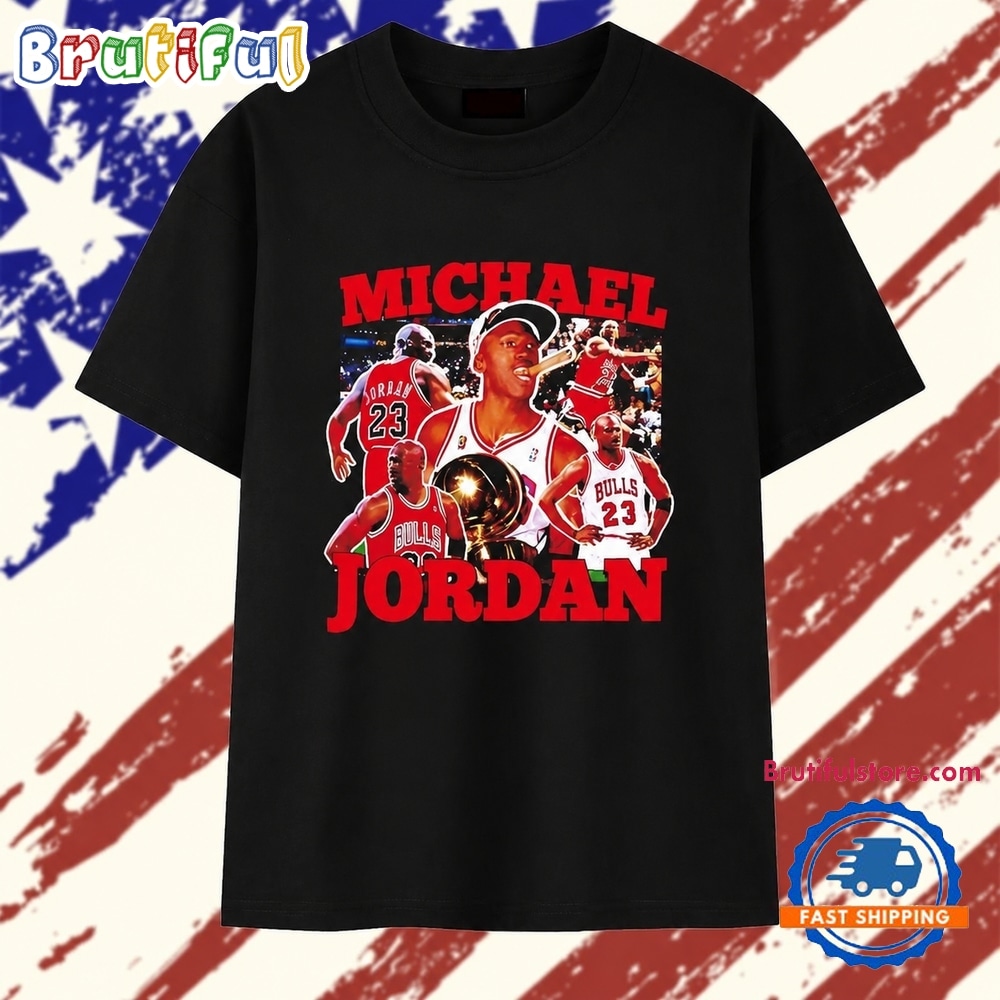 Michael Jordan Chicago Bulls 23 Legend Nba T Shirt