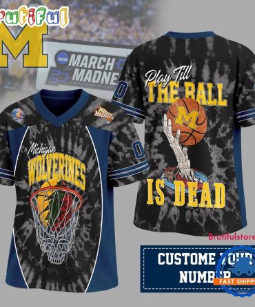 Michigan Wolverines 2026 Ncaa March Madness Basketball Jersey Shirt
