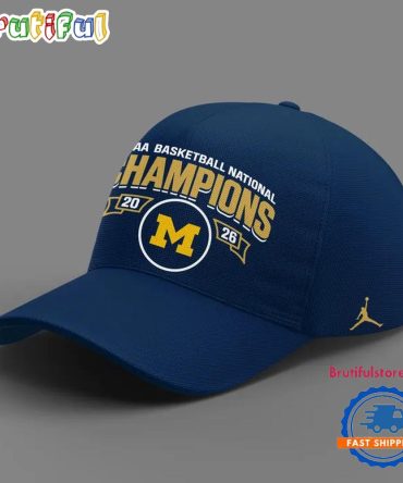Michigan Wolverines 2026 Ncaa Men'S Basketball National Champions Cap