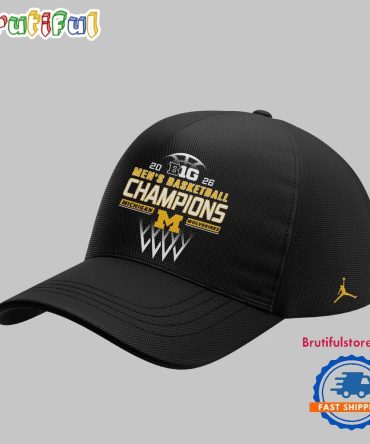 Michigan Wolverines Men'S Basketball 2026 Champions New Cap